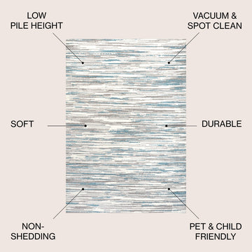Speer Abstract Linear Stripe Area Rug
